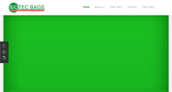 Desktop Screenshot of biotecbags.com